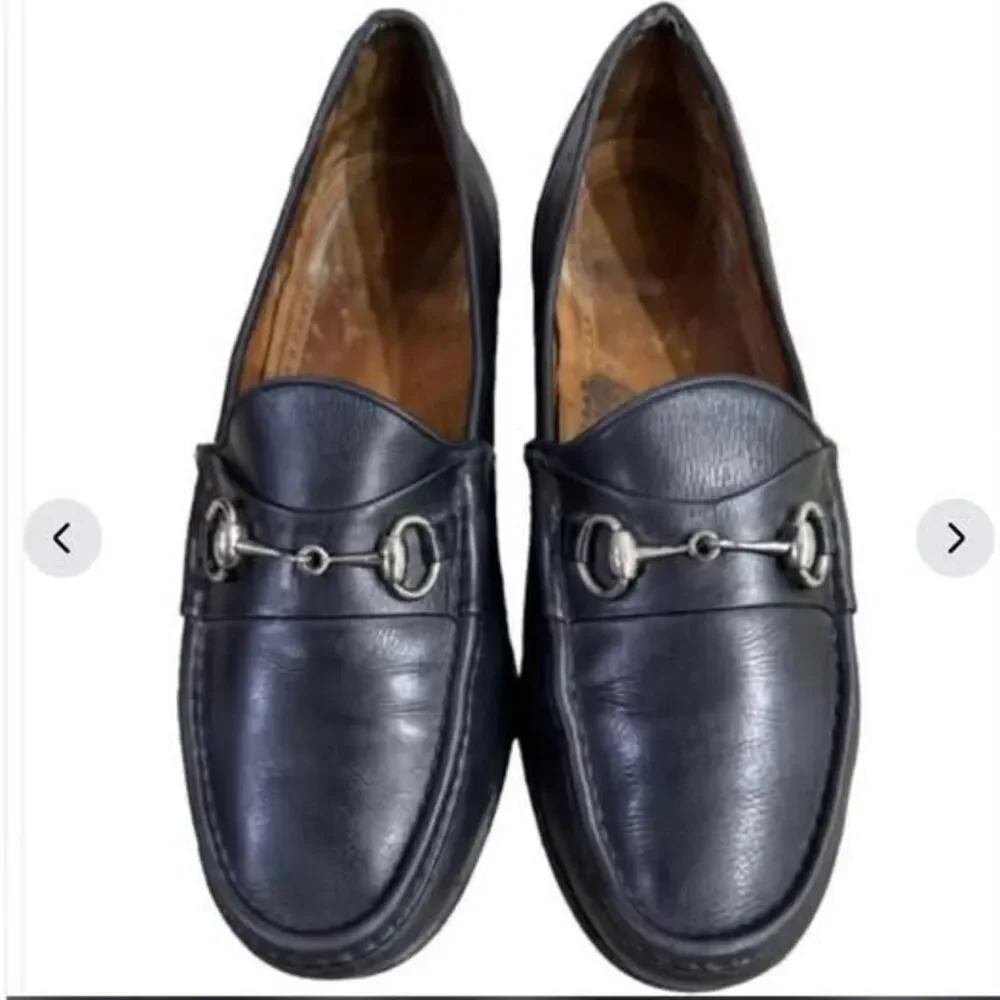 Allen Edmonds Men's Sz 9 Verona Horsebit Loafers Shoes Black